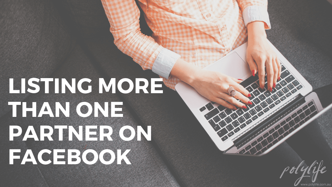 How to list more than one partner on Facebook